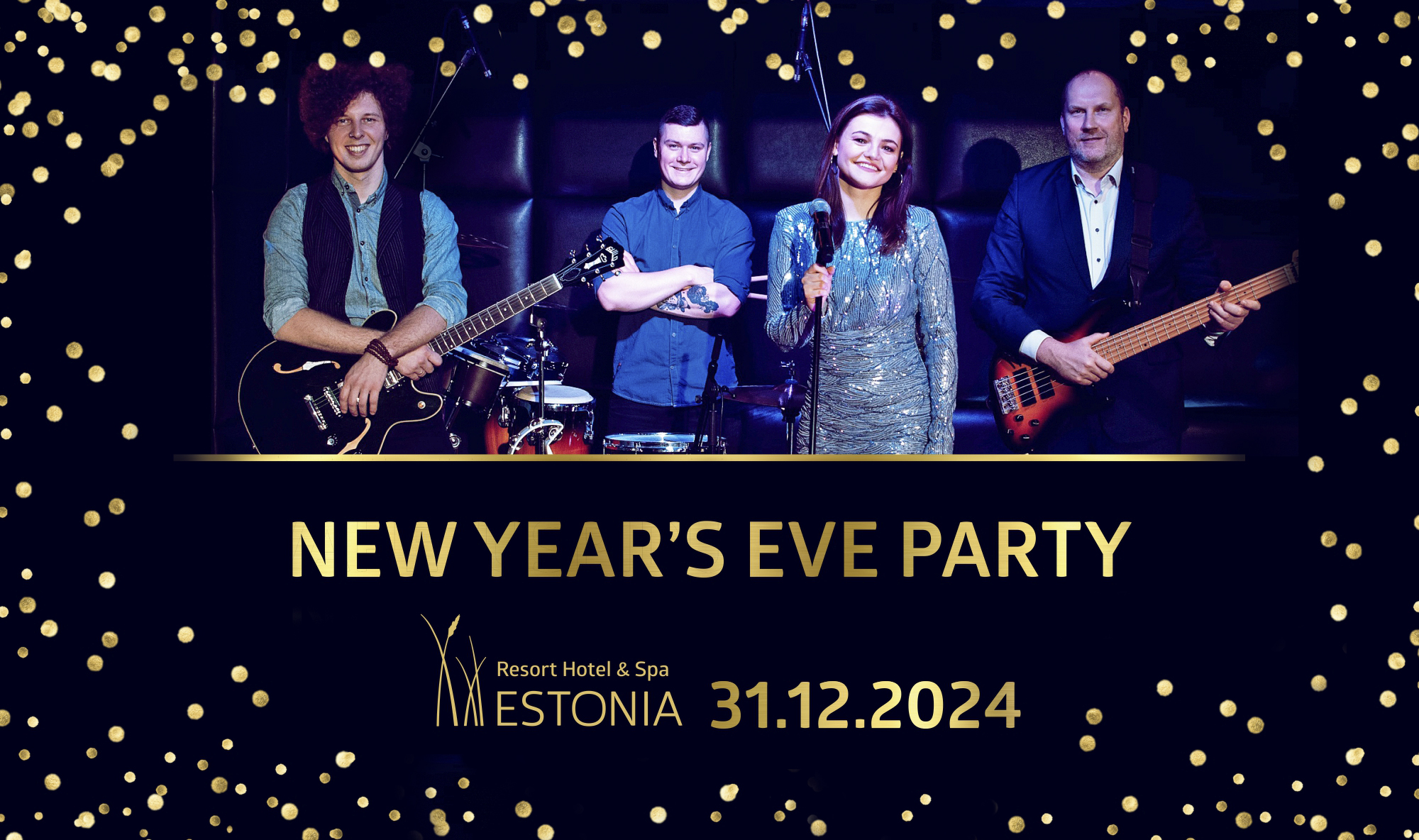 New year`s eve party